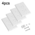 4Pack SelfClosing Sliding Electrical Outlet Guards for Enhanced
