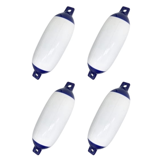 4 Pack/Set Boat Fenders for Docking Inflatable Vinyl Boat Fenders for All Weather Conditions Universal Fit Boat Accessories