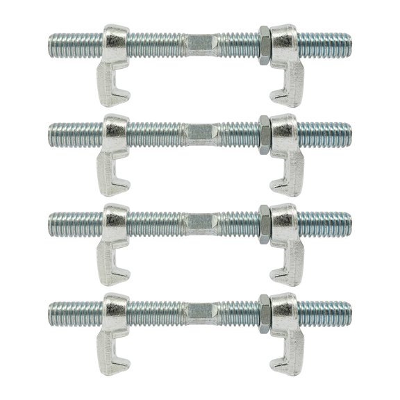 4 Pack Shipping Container Bridge Clamp, Heavy Duty Container Connection Clamp, 63KN Working Load Galvanized Steel Container Lock for Connecting Shipping Containers Side by Side