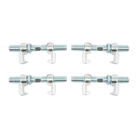 4 Pack Shipping Container Bridge Fitting Clamps, 280mm Shipping Container Screw Clamp Bridge Fittings, Shipping Container Bridge Clamps Fitting Kit