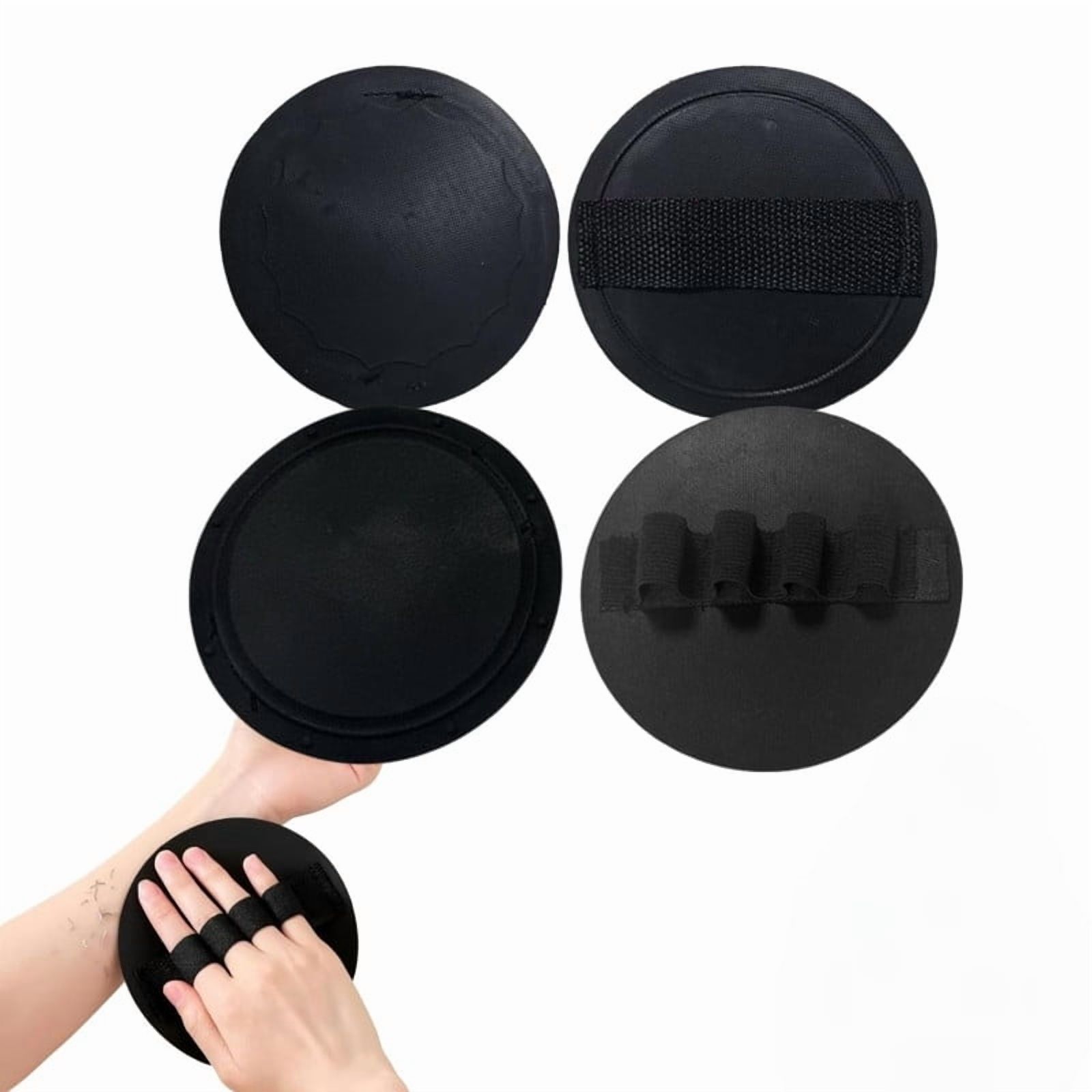 4-Pack Silicone Body Bath Tools - Gentle Exfoliating Shower Tool for ...