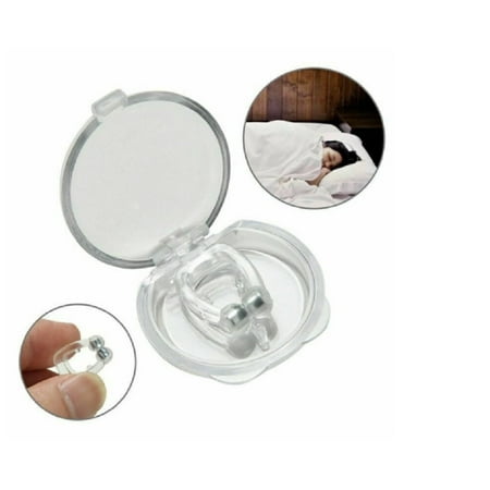 4 Pack Silicone Clipple Magnetic Anti Snore Stop Snoring Nose Clips Sleeping Aid