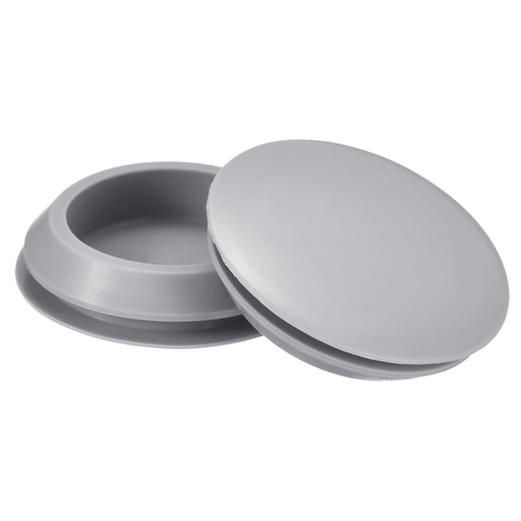 4 Pack Silicone Hole Plug, White Rubber Round Hole Plugs Fit for Bottle Pipes 25-27mm Inner Diameter