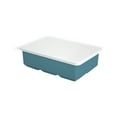 thumbnail image 1 of 4-Pack Silicone Ice Cube Trays with Lids - Large Square Ice Molds for Cocktails, Stackable Leakproof Freezer Trays, BPA-Free Flexible Cube Maker for Bourbon & Drinks, 1 of 7