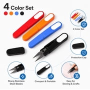 4 Pack Craft Scissors Snips, Thread Nippers for Beading, Embroidery and Sewing, TIKA
