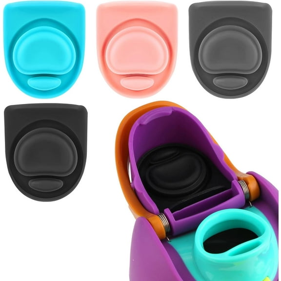 4-Pack Silicone Replacement Stoppers for Owala FreeSip Water Bottles - BPA-Free Leak-Proof Seals