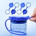 thumbnail image 1 of 4 Pack Silicone Water Jug Caps for 3 & 5 Gallon Bottles – Reusable Non-Spill Lids, Leak-Proof Water Bottle Caps for 55mm Opening – Upgrade Replacement for 2-5 Gallon Jugs, 1 of 10
