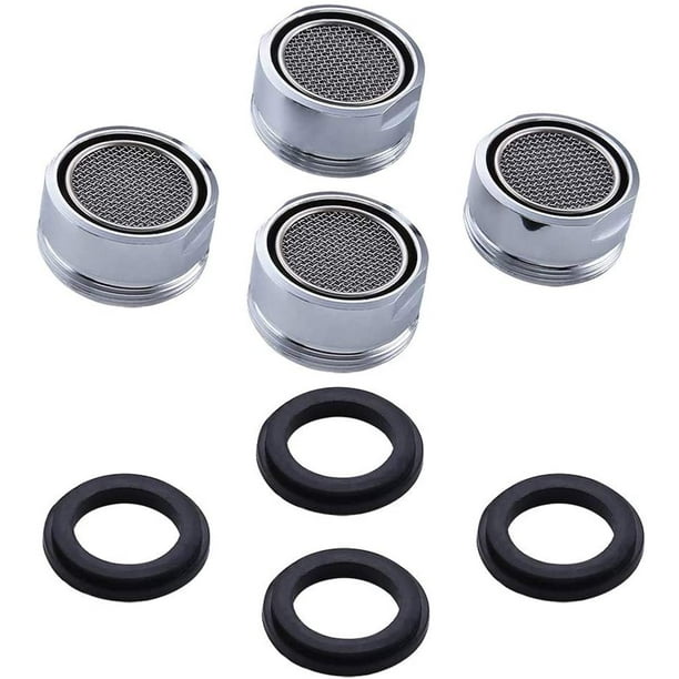 4 Pack Sink Faucet Aerator, Faucet Strainer with Washer for Kitchen