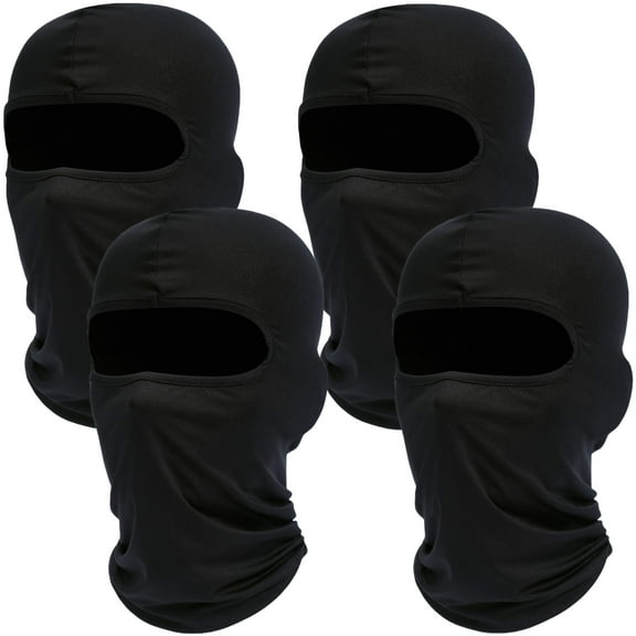 4 Pack Ski Mask for Men Full Face Cover Sun Protection Face Mask Balaclava Mask for Outdoor