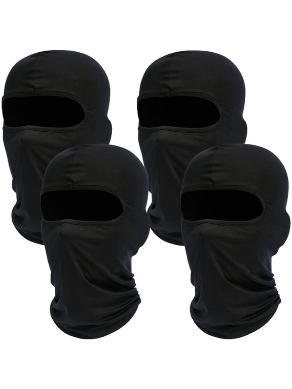 4 Pack Ski Mask for Men Full Face Cover Sun Protection Face Mask Balaclava Mask for Outdoor