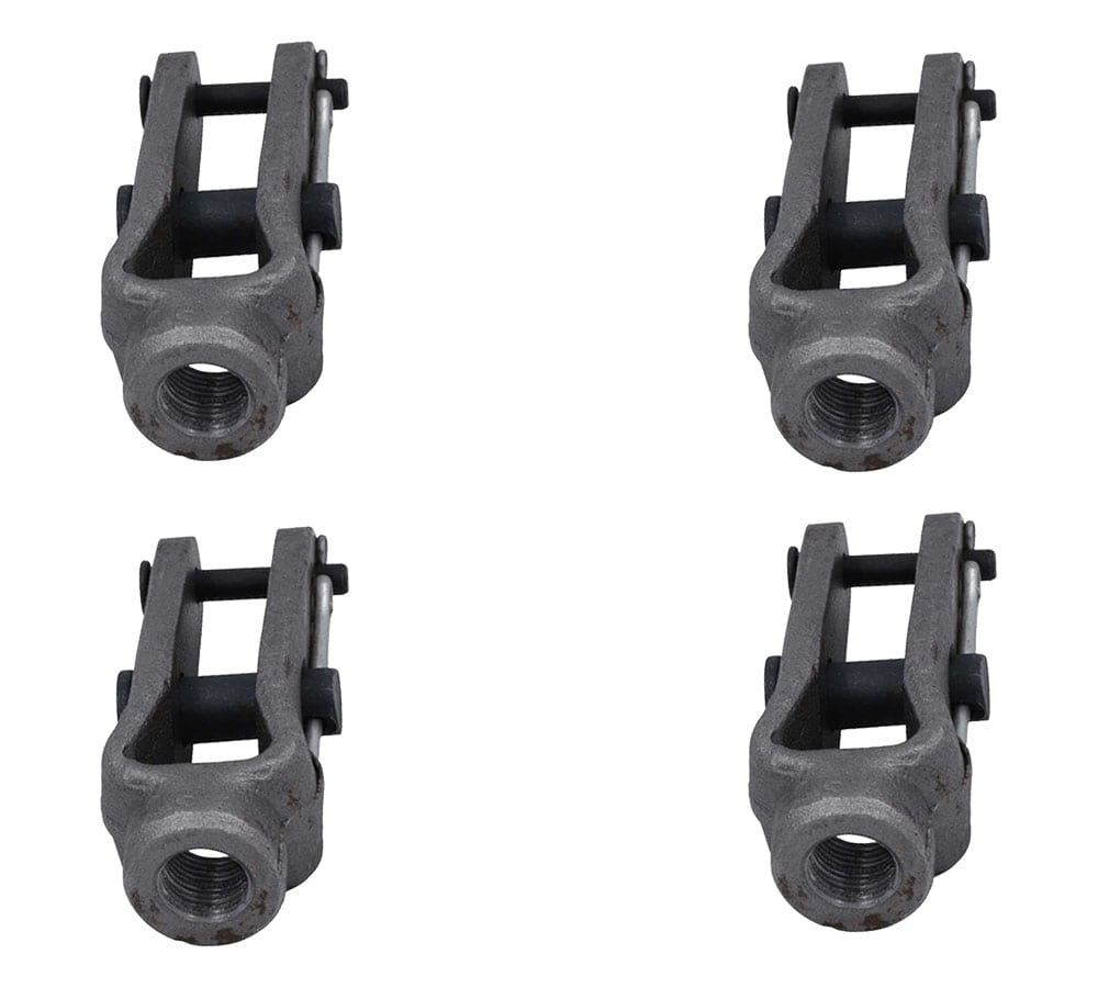 4 - Pack Slack Adjuster Double Pinned Straight Clevis Pin Kit With Pins 5/8"-18 Threaded For Air Brake Chambers Replace R810019, Freightliner A6809960540 TDA R810009 - Walmart Supplies - View #12
