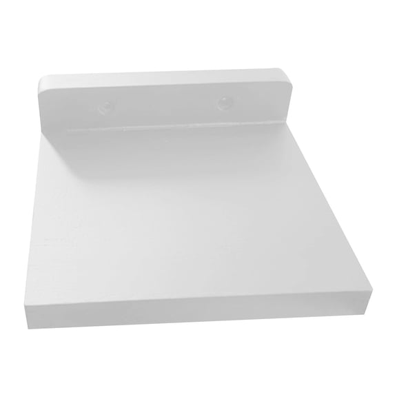 4-Pack Small Floating Shelves for Wall, Wood Shelf 5 Inch Display Ledges Room Decor, Mini with 2 Types of Installation