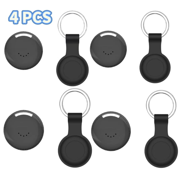 4-Pack Smart GPS Tracker for Ios Find My  Real-Time Location Tracking, Long-Lasting 1-Year Battery, Anti-Loss & Portable, Compatible with iPhone & iPad