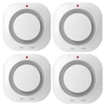 thumbnail image 1 of 4 pack Smoke Alarm Home Security System Fire Protection Smoke Alarm Detector, 1 of 11