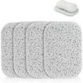 thumbnail image 1 of 4 Pack Soap Lifting Pads for Bar Soap, Non-Slip Soap Saver Pads Self Draining Soap Bars Holder Pads for Kitchen Bathroom Travel Hotel Shower Cleaning Supplies, 1 of 6
