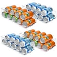 4 Pack Soda Can Organizer, Vtopmart Drink Can Holder for Refrigerator