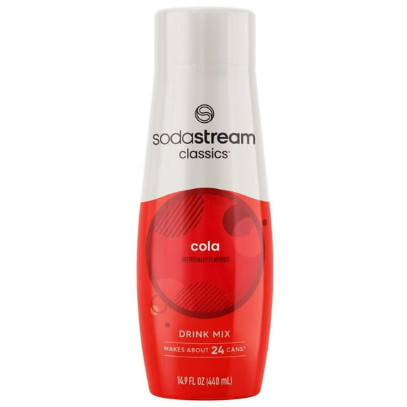 4 Pack SodaStream Cola Flavor Drink, 14.8 Fl. Oz Each