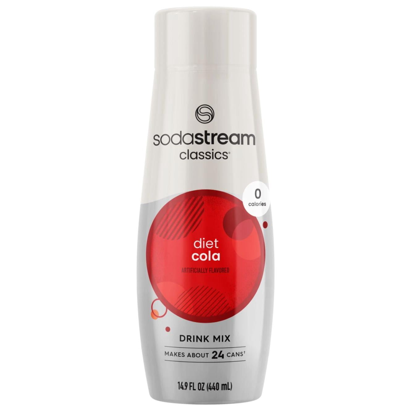 4 Pack SodaStream Diet Cola Drink Mix, 14.8 Fl. Oz Each