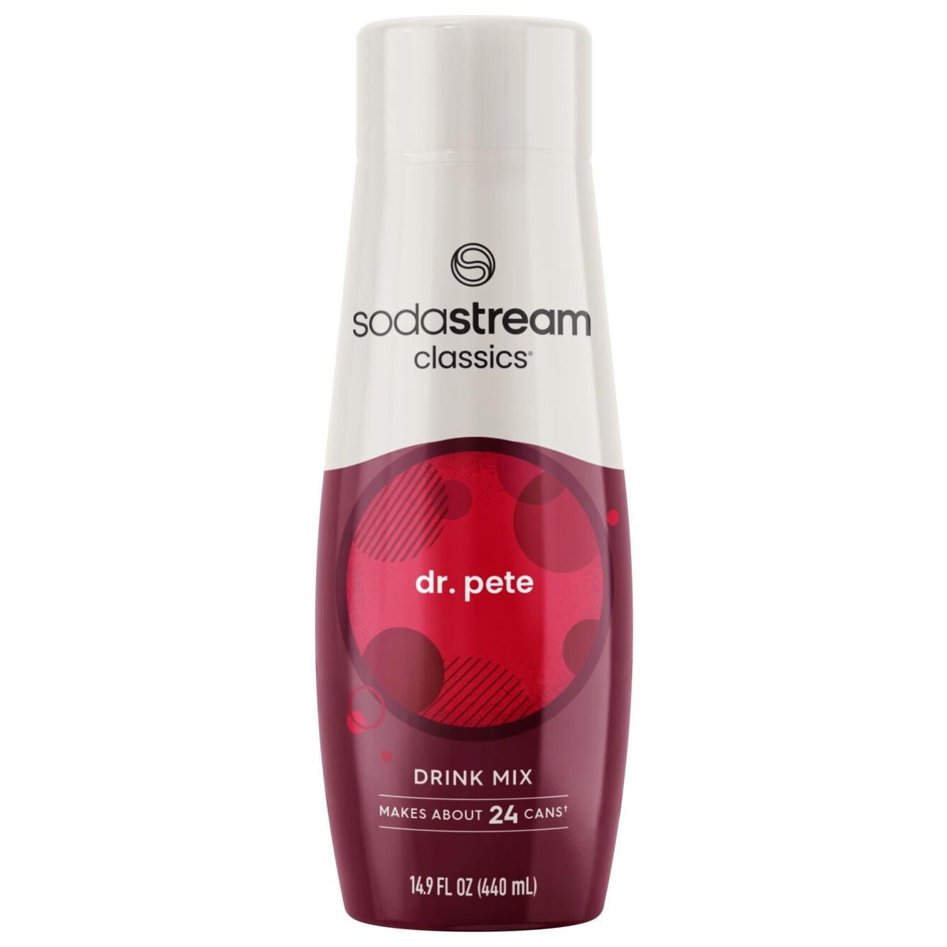 4 Pack SodaStream Dr. Pete Drink Mix, 14.8 Fl. Oz. Each