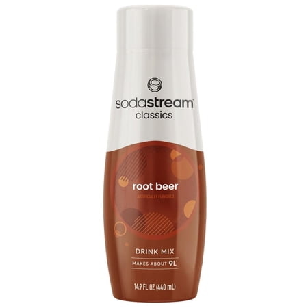 4 Pack SodaStream Root Beer Drink Mix, 14.8 Fl. Oz. Each