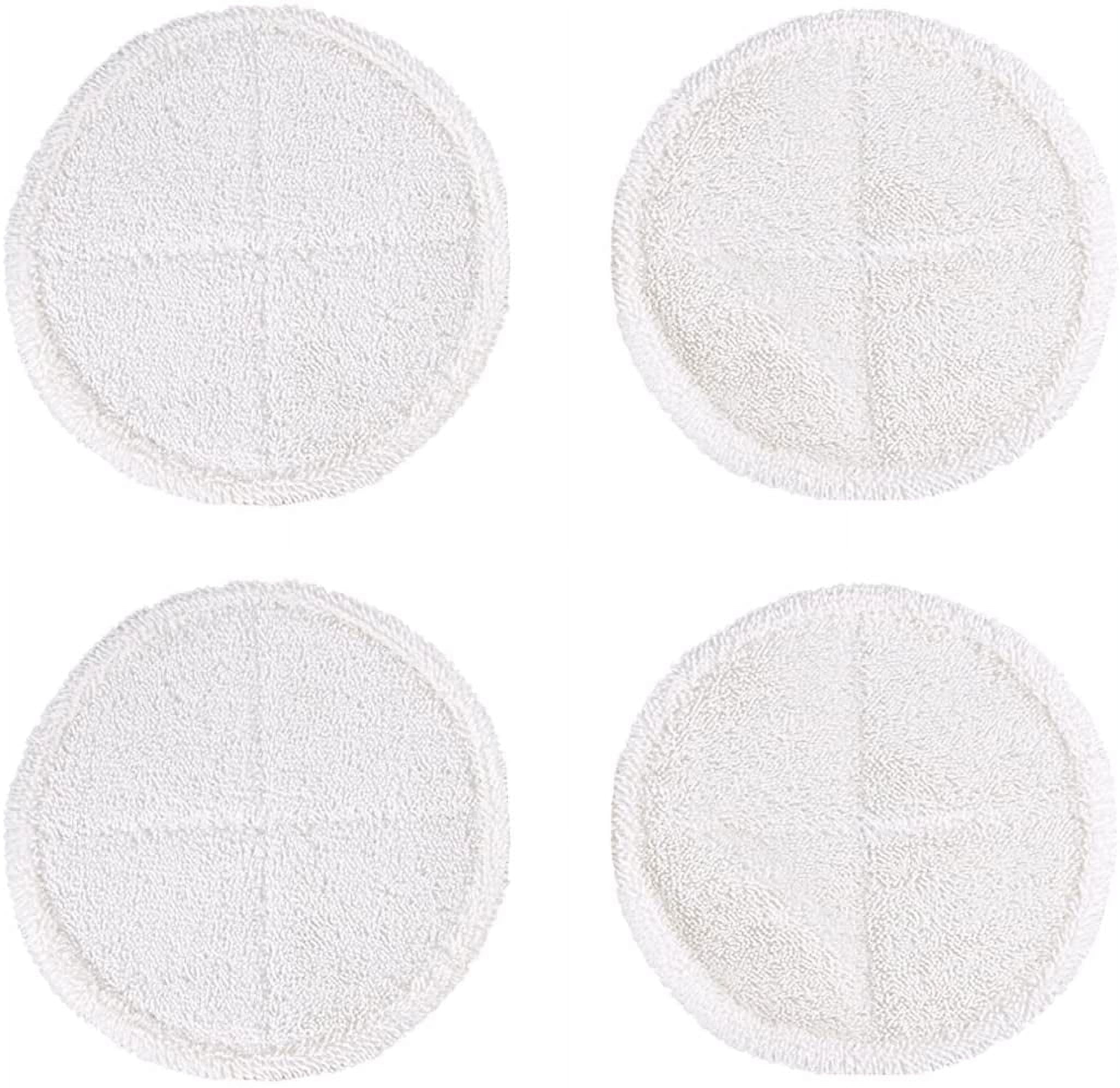 KEEPOW Mop Cleaning Pads di Ricambio per Spinwave 20522 2039A 2124 (4 Arancione + 4 Grigio
