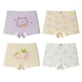 thumbnail image 2 of Girls Underwear Cadidi Girls' Boyshort Panties – Soft 100% Cotton Boxer Brief Underwear With Dinosaur Prints (Multi-Pack) Boyshort Underwear For Girls 2 of 9