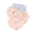 thumbnail image 1 of 4 Pack Soft Girls Briefs Panties Cotton Cute Little Girl's Underwear Elastic Fashion Teen Toddler Undies Size 14 Years, 1 of 3