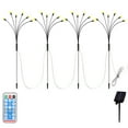 thumbnail image 1 of 4 Pack Solar Firefly Light for Outdoor Garden Landscape Path Lights with Remote Control, Warm White, 1 of 8