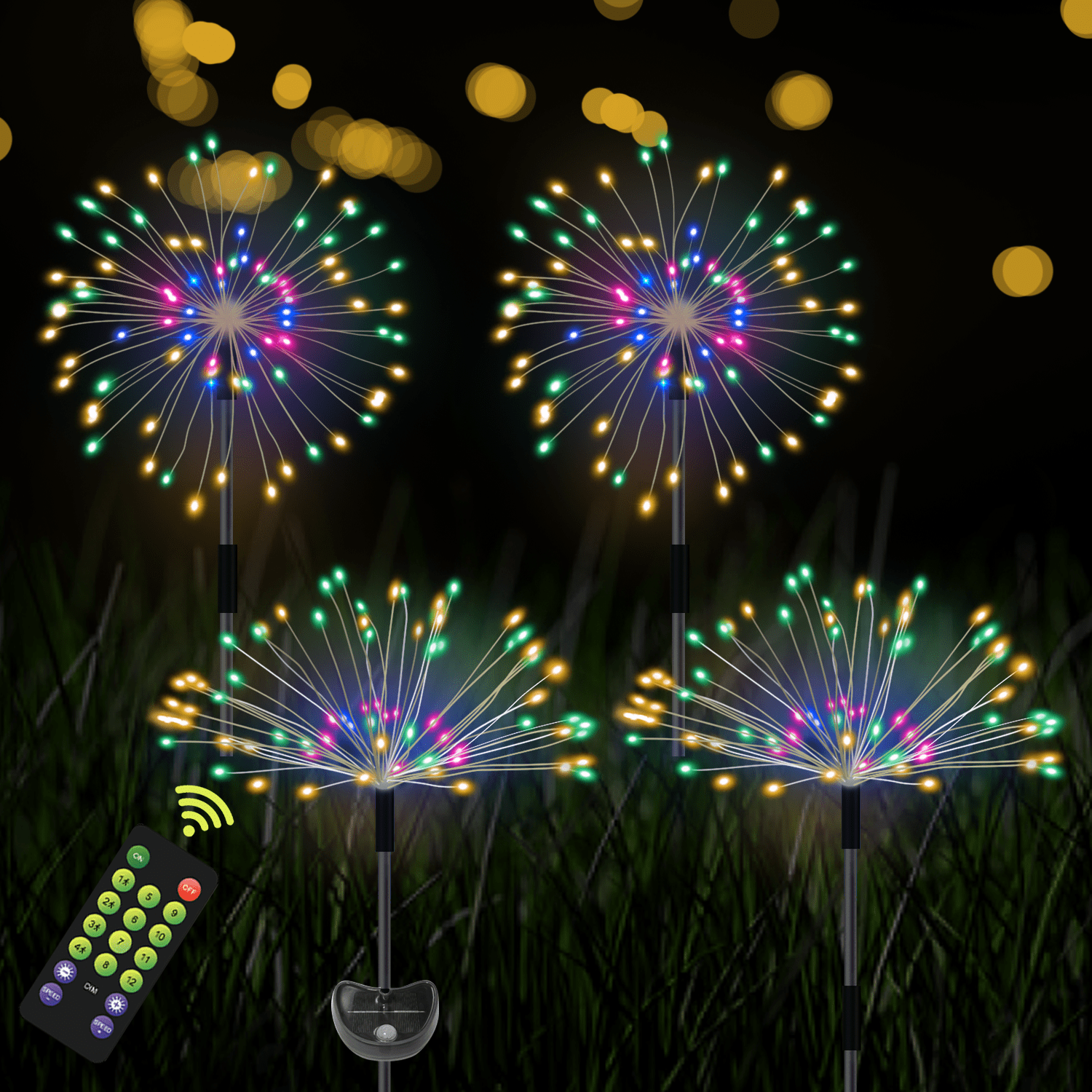 1.5m Fairy Light, Led Firework Light, 8 Flashing Modes, Battery