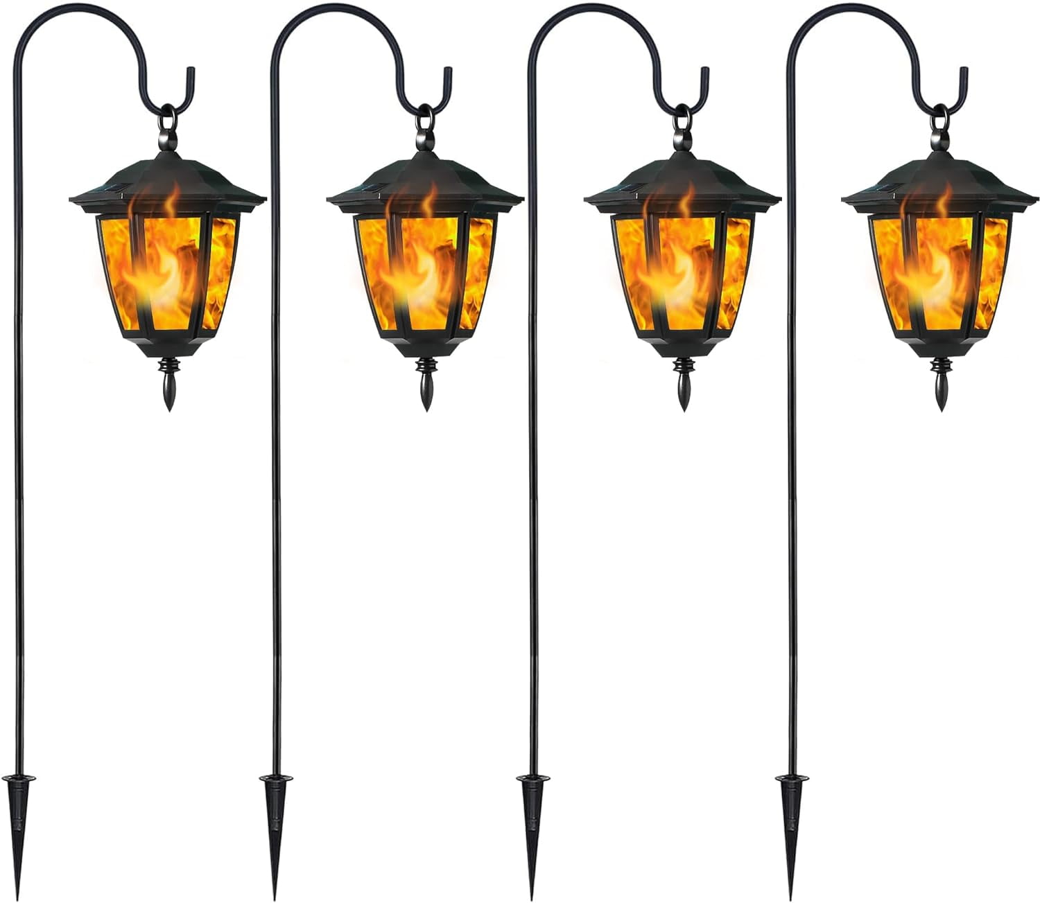 Gardman solar flame stake light hotsell