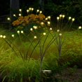 4 Pack Solar Lights LED Swaying String Lights Outdoor Waterproof Solar