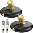 thumbnail interactive-video image 1 of SZRSTH LED Spotlight Indoor - 2Pack Battery Spot Light with Dimmable Timer Remote for Wall Display Painting Dartboard Artwork Accent, 1 of 7