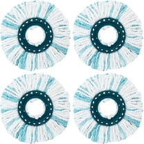 4 Pack Spin Mop Head Replacement Compatible with Leifheit,Microfiber Mop Head,Machine Washable Mop Refills Replacements,Household Cleaning Tools