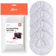 thumbnail image 1 of Spin Mop Head Replacements Compatible with O-Cedar EasyWring, Mop Head Refills for 1-Tank System, Washable & Reusable, Deep Cleaning, Easy to Repalce, 1 CT (Pack of 4), 1 of 14