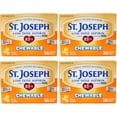 thumbnail image 1 of 4 Pack St. Joseph Low Dose Aspirin Adult Aspirin Regimen 36 Chewable Tabs Each, 1 of 7