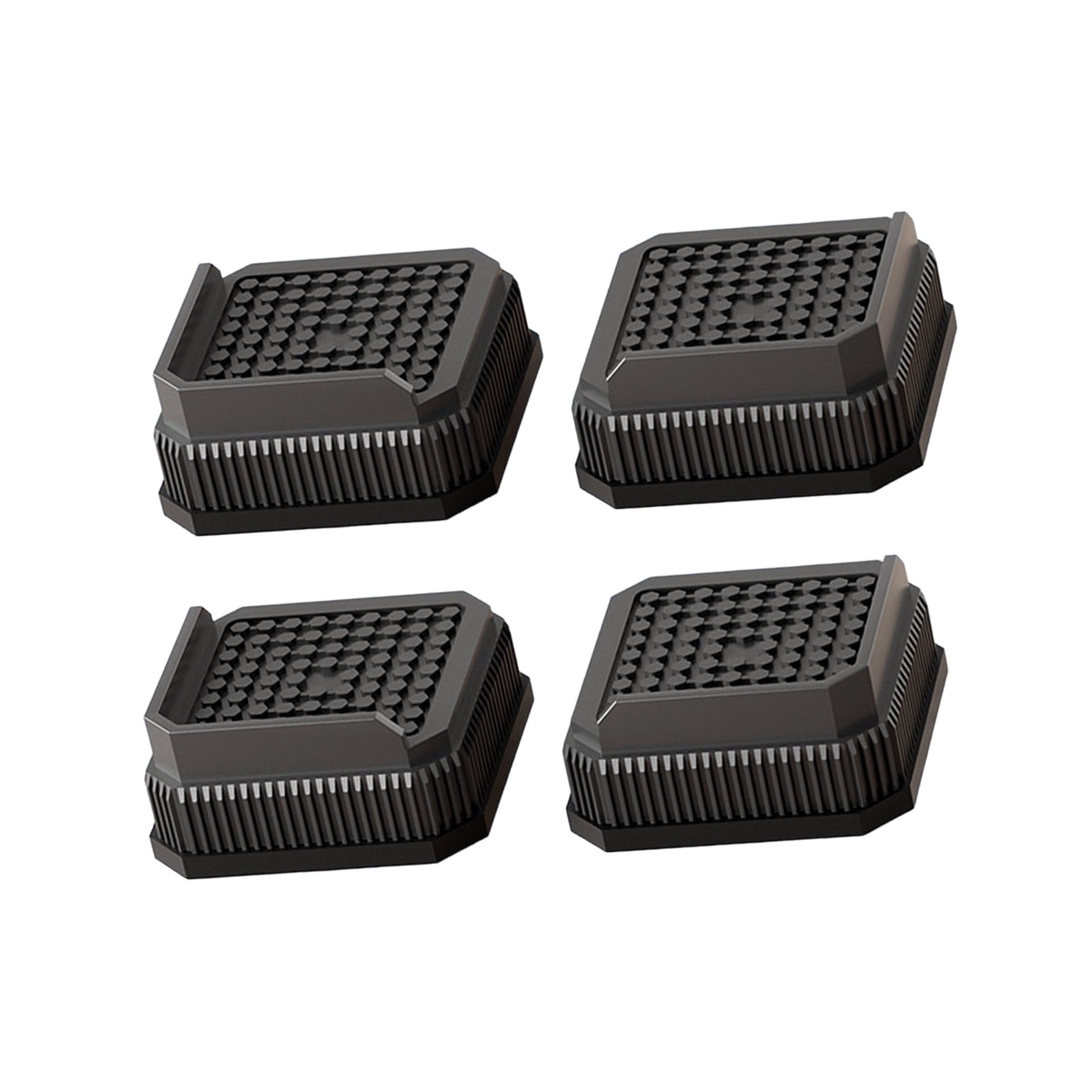 Base Lifter 4 Pack Stackable Furniture Lifters for Sofa Bed Table Legs, Adjustable ...