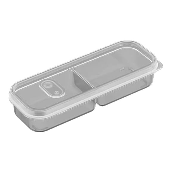 4-Pack Stackable Refrigerator Storage Boxes With Lids, For Fruits Vegetables Food