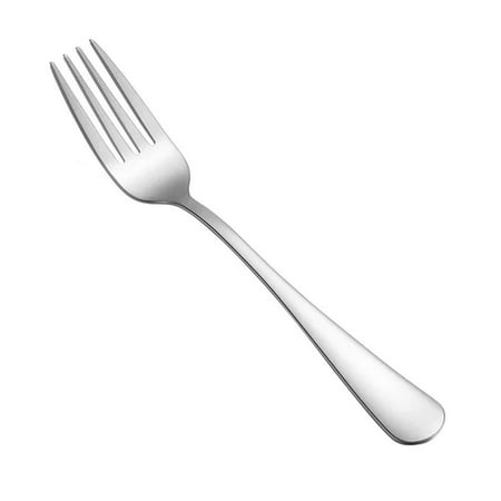 4-Pack Stainless Steel Dinner Forks Set, 6.7" Mirror-Polished Silverware, Food-Grade Flatware, Dishwasher Safe for Home Kitchen Restaurant