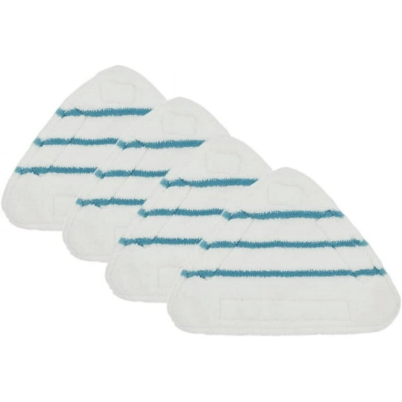 4 Pack Steam Mop Cloth Compatible with Ariete,H2O and Supor,Microfiber Replacement Steam Mop Pads,Cloths for Floor Cleaning,Scrubbing and Floor Caring