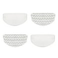 thumbnail image 1 of 4 Pack Steam Mop Pads Replacement for Bissell Powerfresh Steam Mop 1940 1440 1544 1806 2075 Series, Model 5938 19402 19404 19408 19409 1940A 1940F 1940Q 1940T 1940W, Microfiber Washable, Reusable, 1 of 6