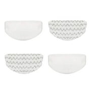 4 Pack Steam Mop Pads Replacement for Bissell Powerfresh Steam Mop 1940 1440 1544 1806 2075 Series, Model 5938 19402 19404 19408 19409 1940A 1940F 1940Q 1940T 1940W, Microfiber Washable, Reusable