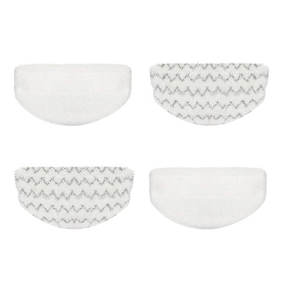 4 Pack Steam Mop Pads Replacement for Bissell Powerfresh Steam Mop 1940 1440 1544 1806 2075 Series, Model 5938 19402 19404 19408 19409 1940A 1940F 1940Q 1940T 1940W, Microfiber Washable, Reusable