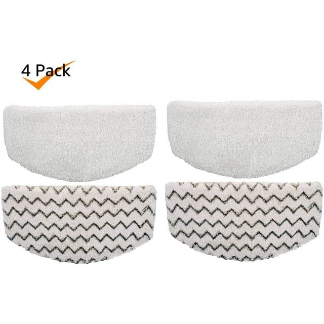 4 Pack Steam Mop Pads for Bissell Powerfresh Steam 1940 1440 1544 1806