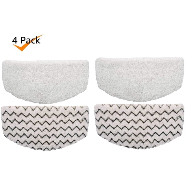 4 Pack Steam Mop Pads for Bissell Powerfresh Steam 1940 1440 1544 1806 ...