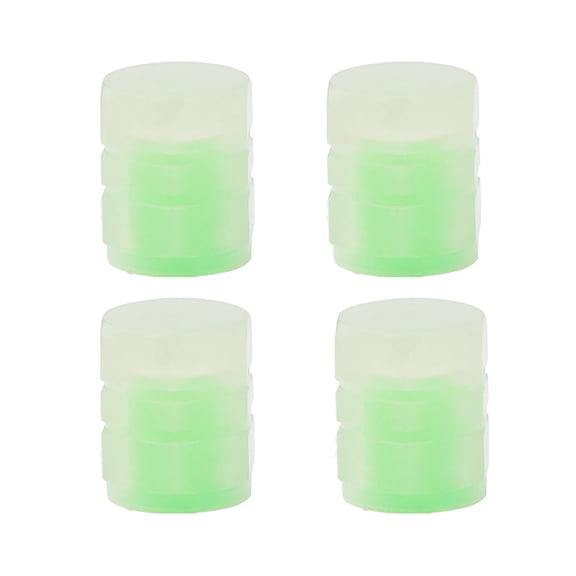 4 Pack Stem Caps - Universal Tire Valves Caps with Rhinestones, Airtight Seal, Easy Installation, Fit Standard American Valves