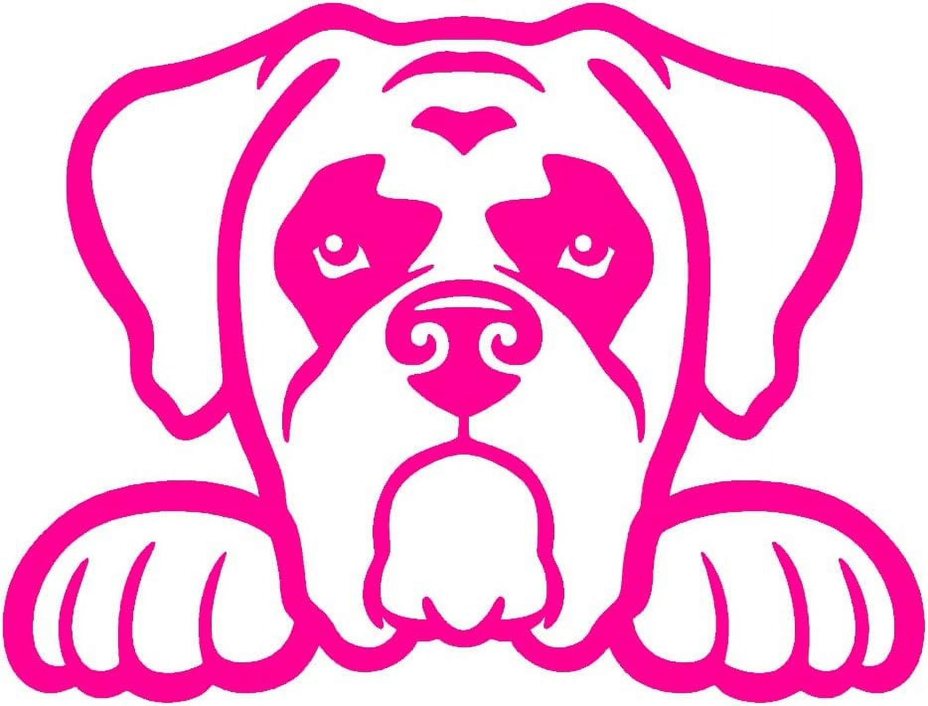 "Be Patient I'm Lowered" Vinyl Decal By StickerDad - Hot Pink, 7" Size