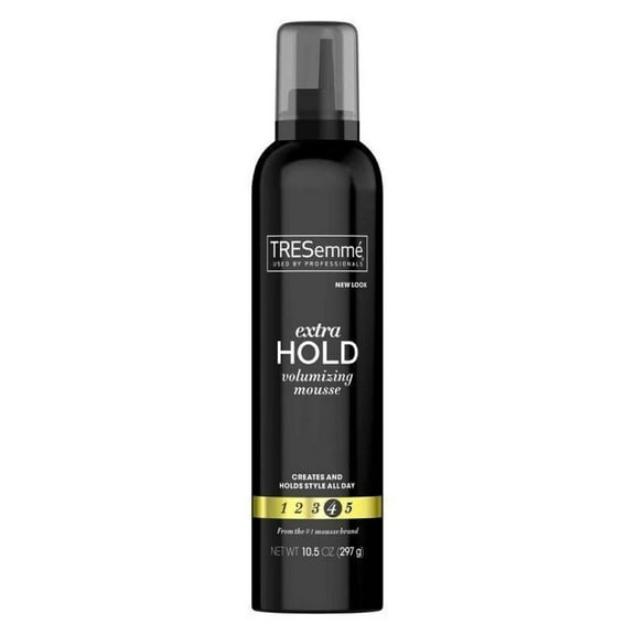 (4 Pack) TRESemme Extra Hold Volumizing Mousse Creates and Holds Style All Day 10.5 oz