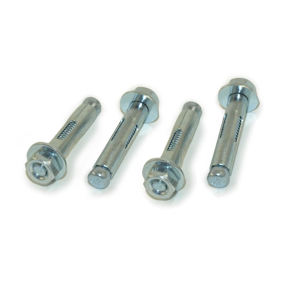 4Pack, TV Mount Anchor Bolt Kit for Brick, Masonry, or Concrete