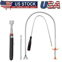 4 Pack Telescoping Magnet Pick-up Tool Set - Retrieving Pickup Tools,Extendable