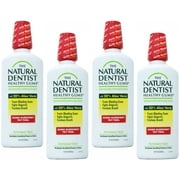 4 Pack - The Natural Dentist Moisturizing Healthy Gums Antigingivitis Rinse, Peppermint Twist 16.90 oz